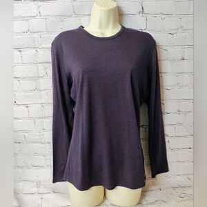 Segments Merino Wool Purple Thermal Baselayer Long Sleeve M
